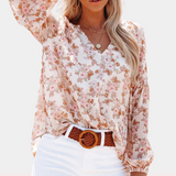 Amya – Breathable Floral Women's Blouse