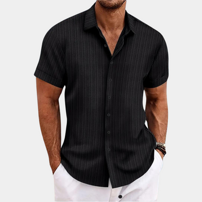 Variant image for Thayer - Lightweight Short-Sleeve Shirt for Men, Breathable Cotton Blend-21