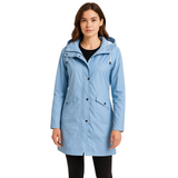 Liora – Women's Long Waterproof Rain Jacket