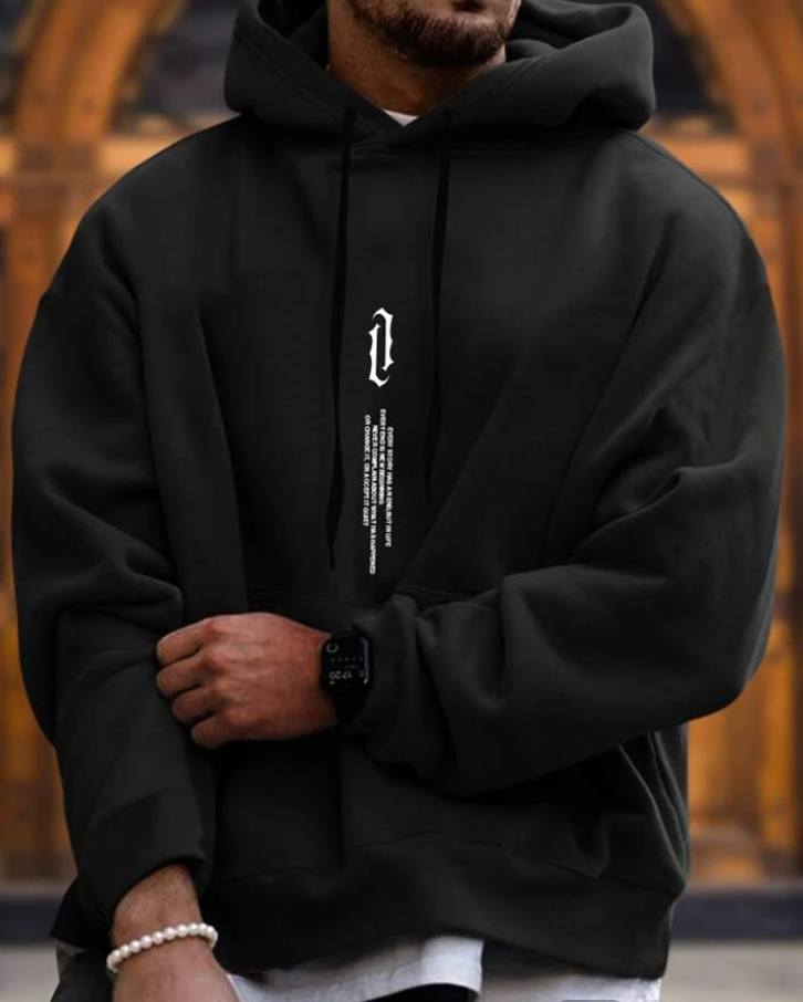 Liam – Everyday Men's Cotton Hoodie
