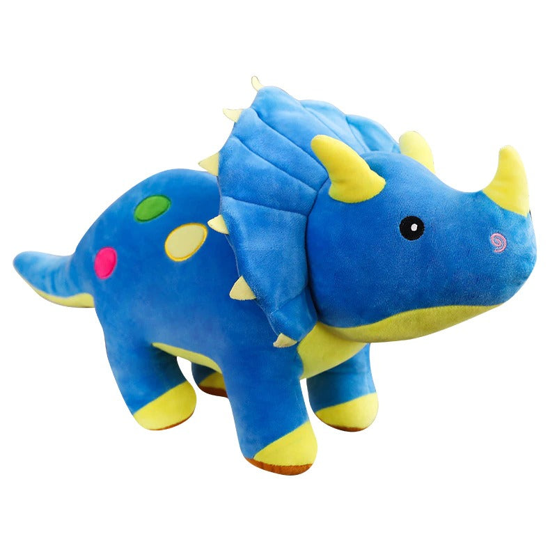 DinoCuddle - Soft and Fun Triceratops Baby Plush Toy