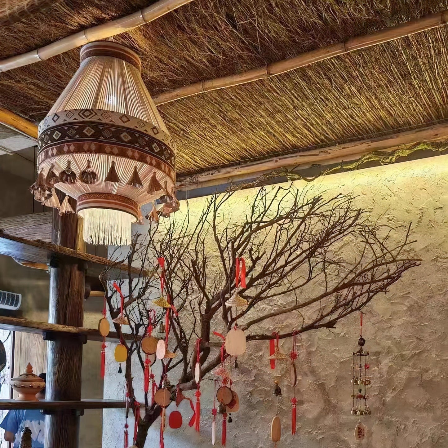 LumaBoho - Chic Bohemian Fringe Pendant Light