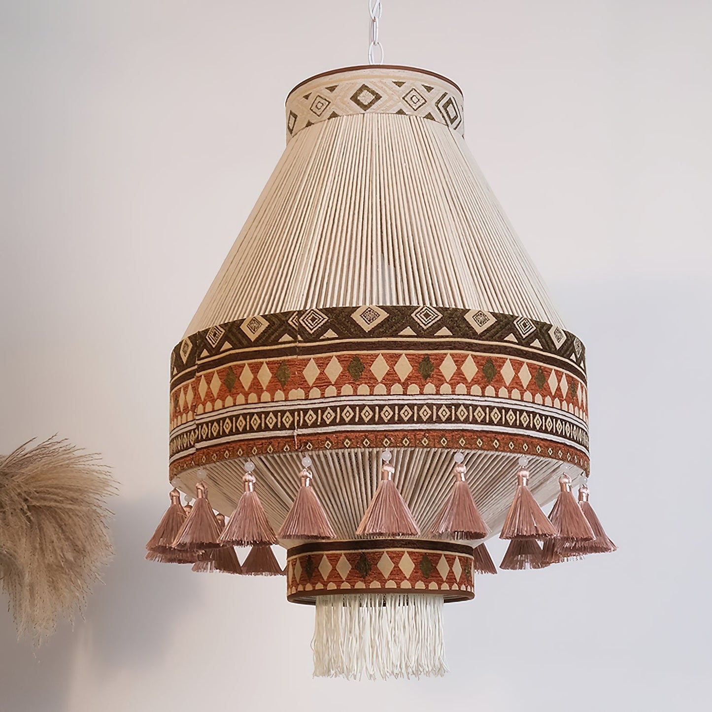 LumaBoho - Chic Bohemian Fringe Pendant Light