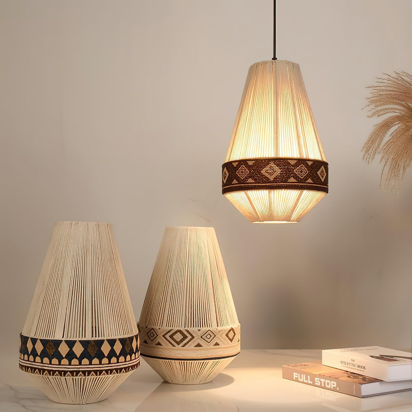 LumaBoho - Chic Bohemian Fringe Pendant Light