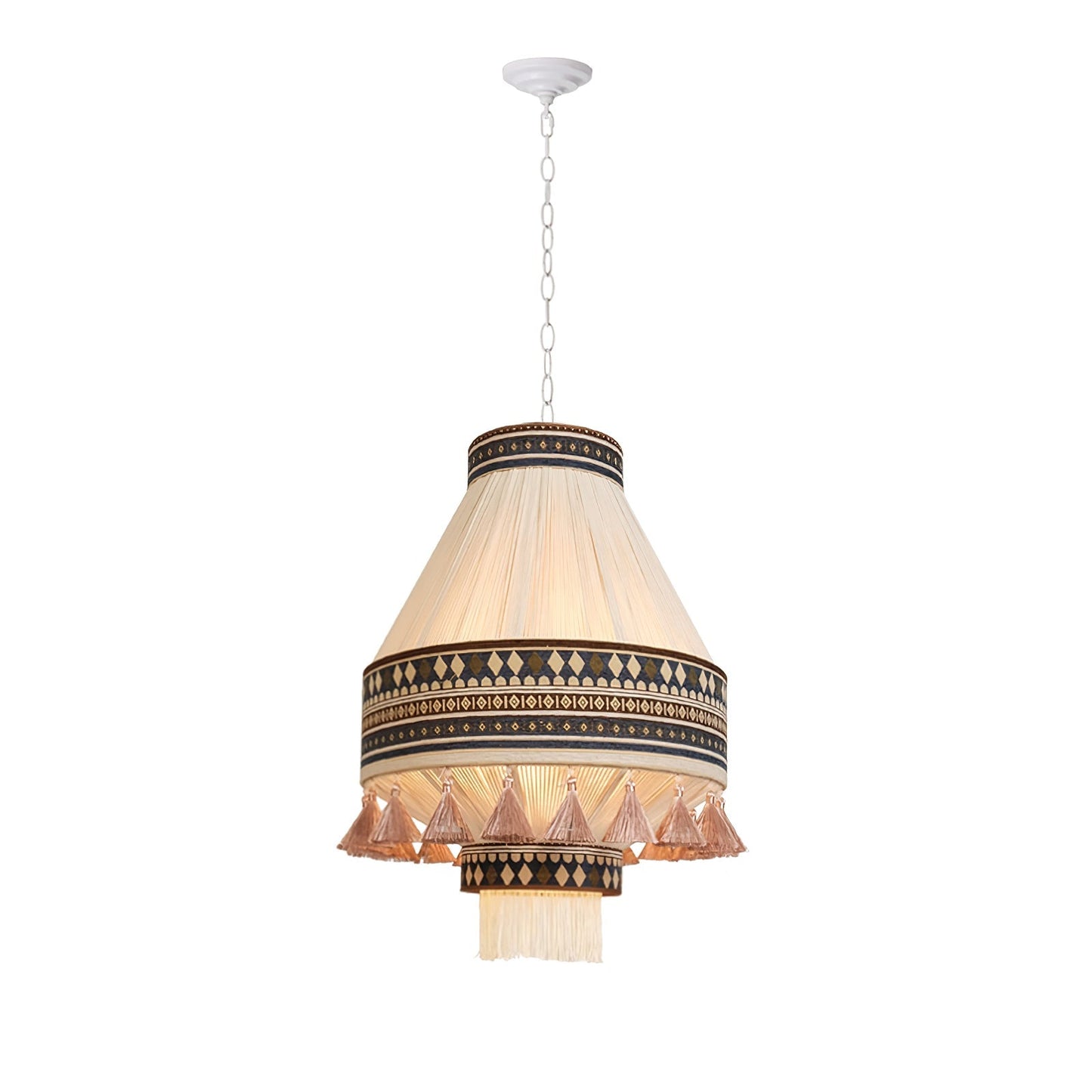 LumaBoho - Chic Bohemian Fringe Pendant Light