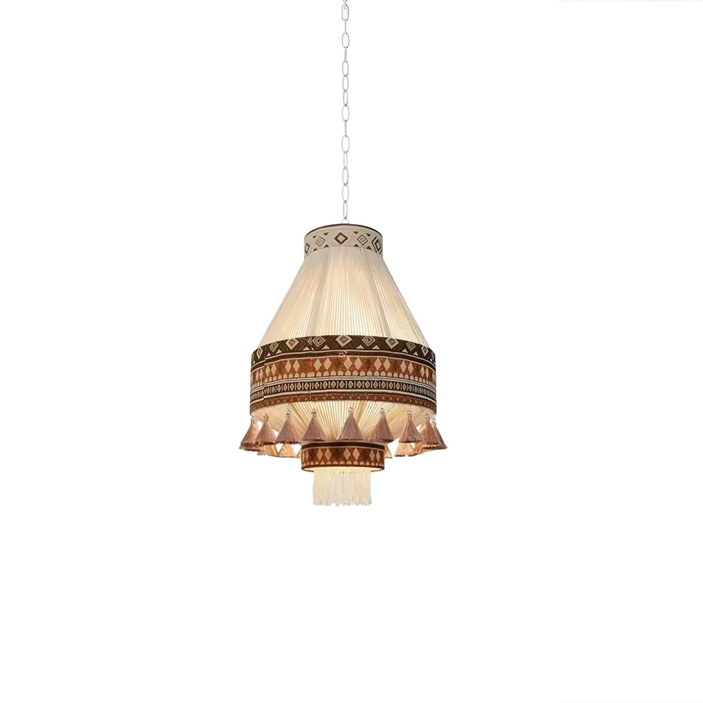 LumaBoho - Chic Bohemian Fringe Pendant Light