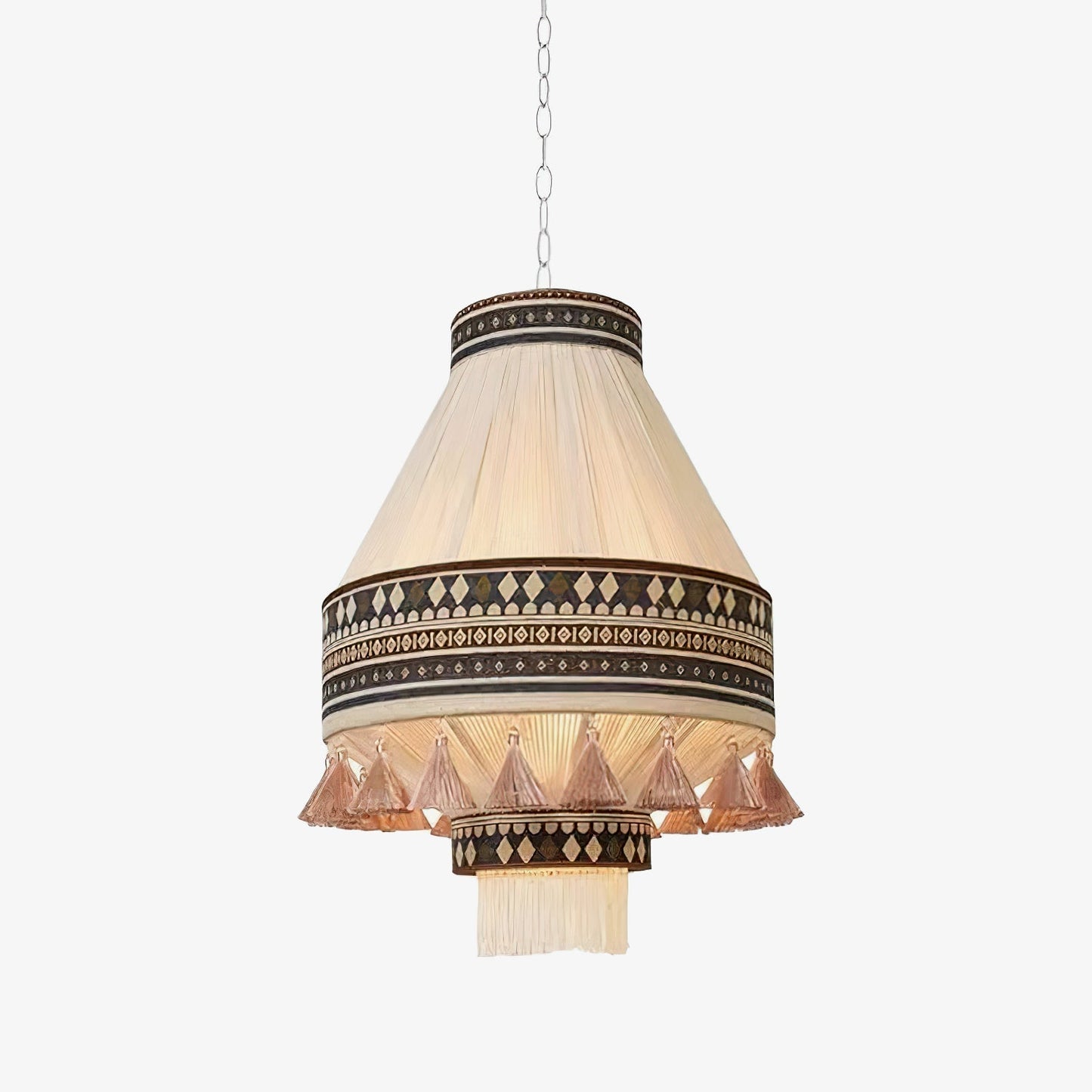 LumaBoho - Chic Bohemian Fringe Pendant Light