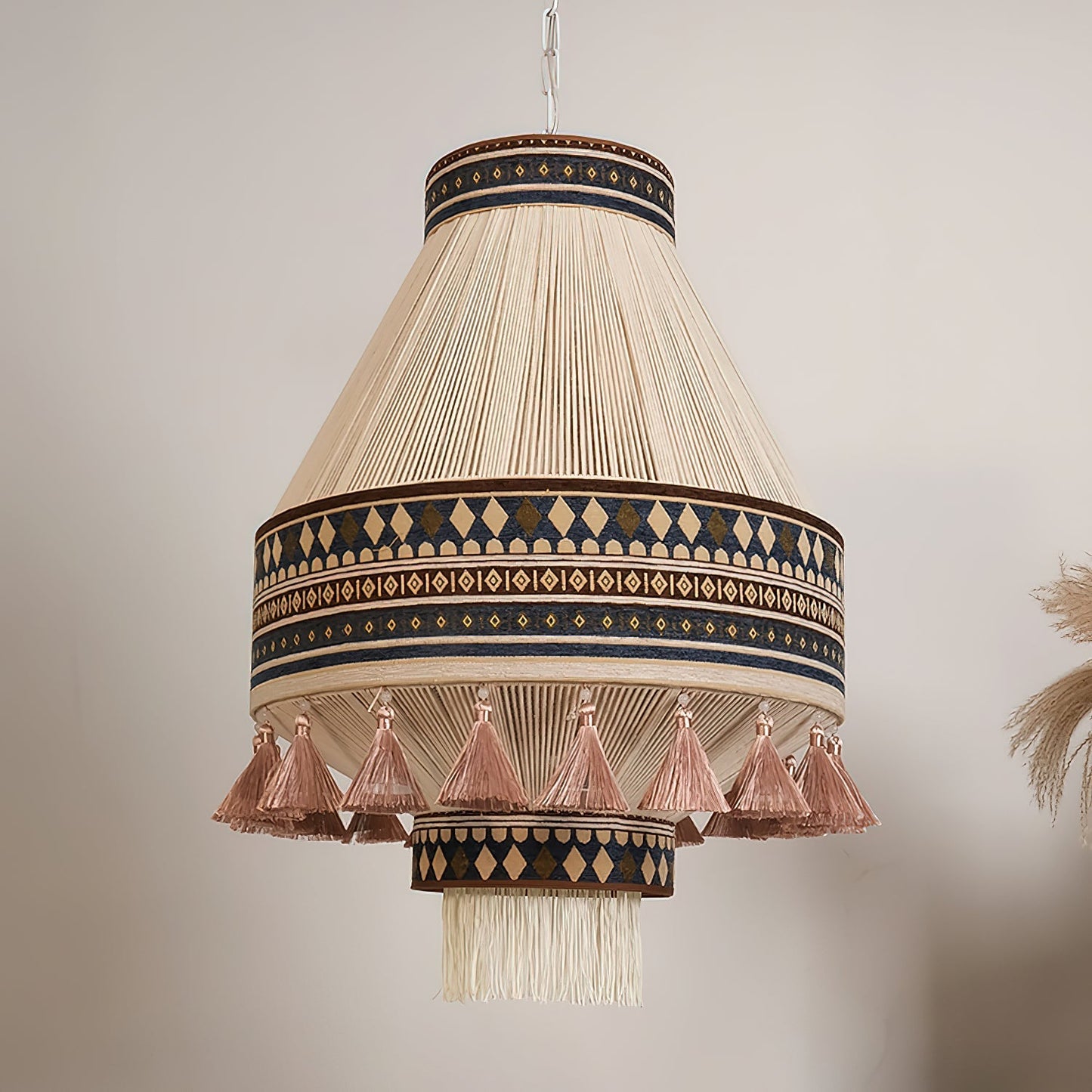LumaBoho - Chic Bohemian Fringe Pendant Light