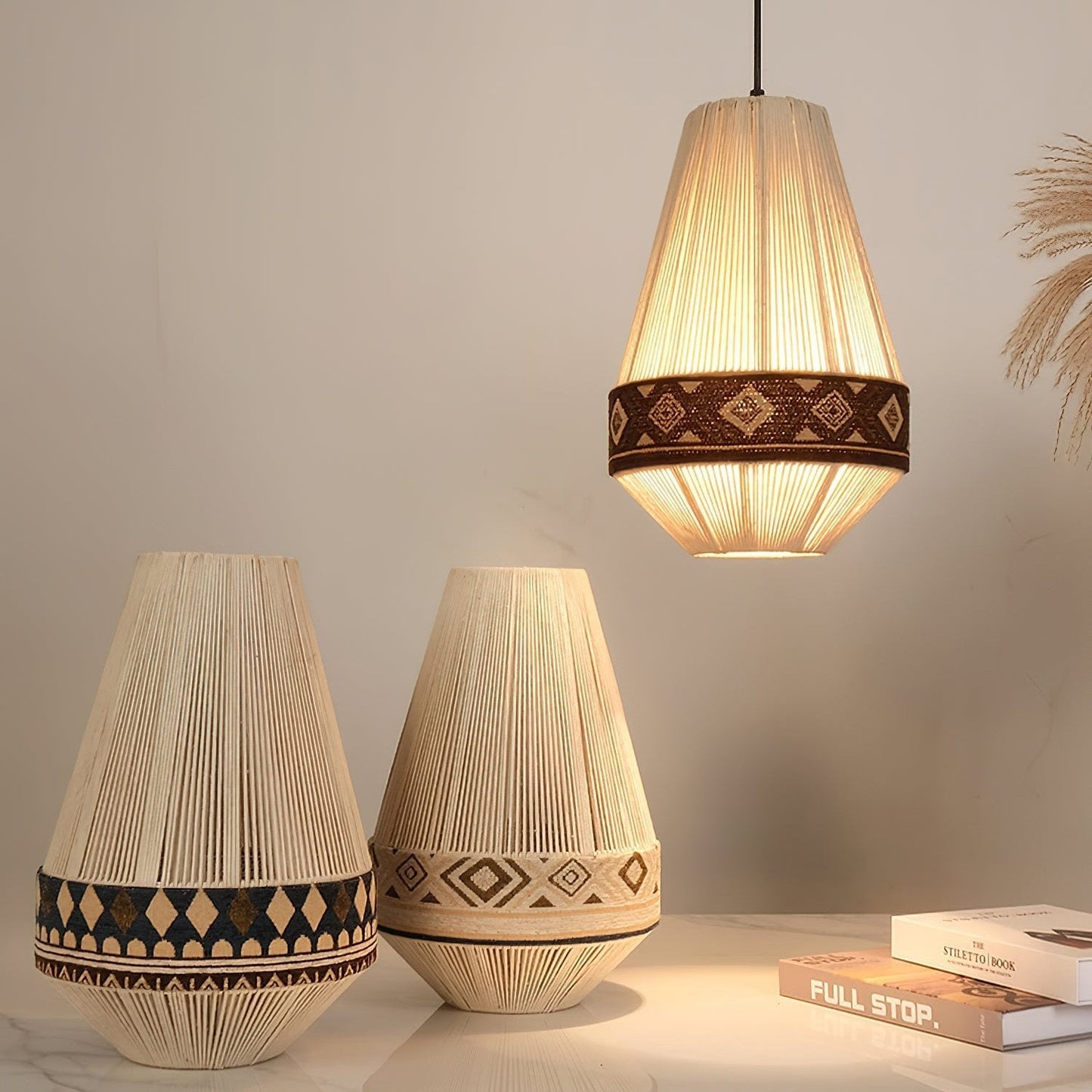 LumaBoho - Chic Bohemian Fringe Pendant Light