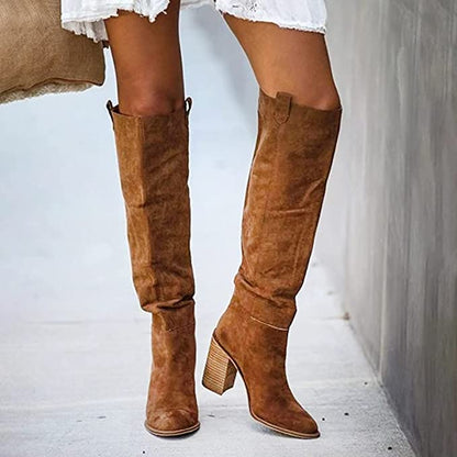 Zepha - Women's Casual Knee-High Boots