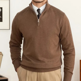 Mason – Half Zip Men's Knit Sweater