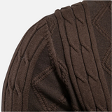 Beckett – Men’s Argyle Knit Cardigan