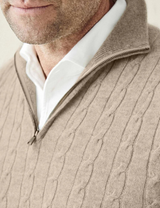 Rylan – Knit Men's Half-Zip Sweater