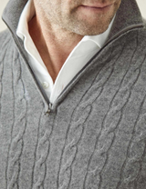 Rylan – Knit Men's Half-Zip Sweater