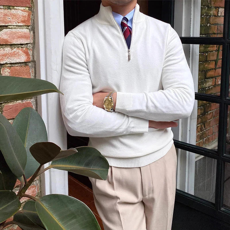 Lennox – Casual Men's Half Zip Sweater