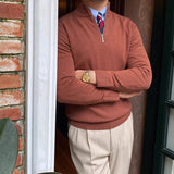 Lennox – Casual Men's Half Zip Sweater