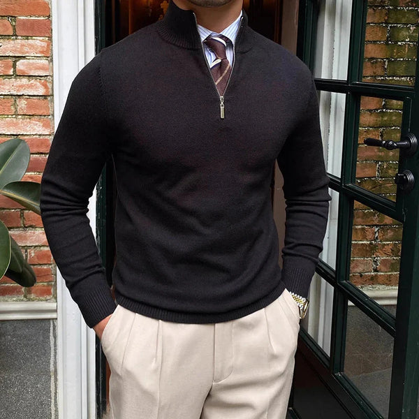 Lennox – Casual Men's Half Zip Sweater