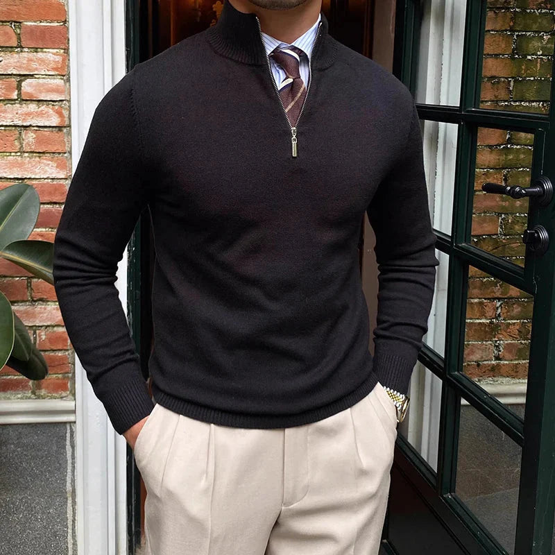 Lennox – Casual Men's Half Zip Sweater