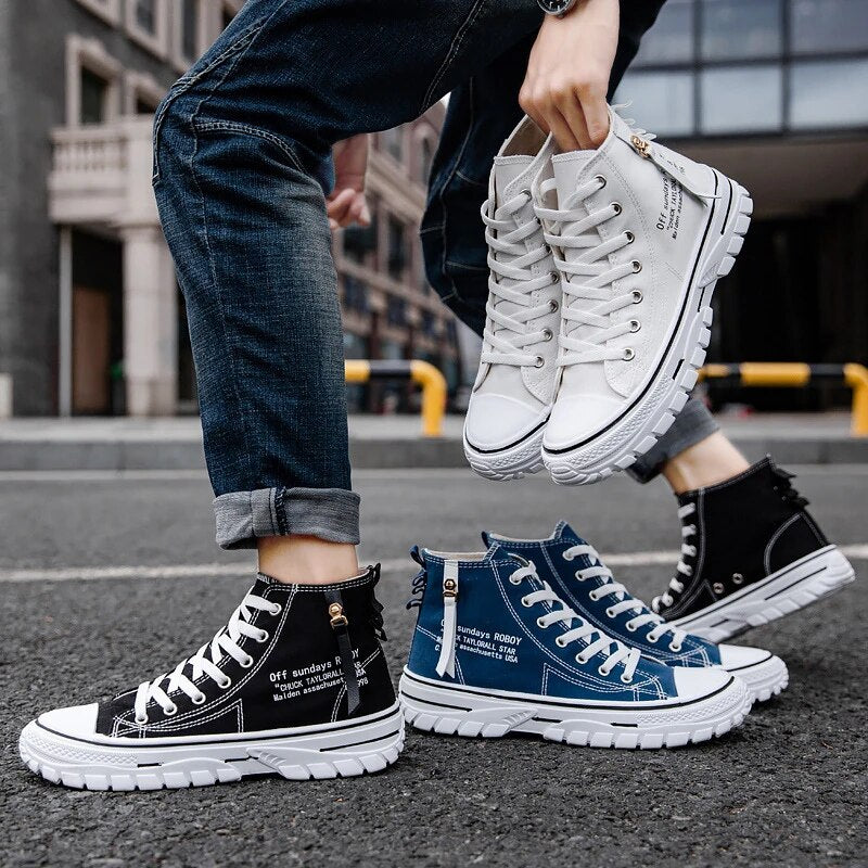 Olaf Men's Sneakers - Stylish Lace-Up Trainers for Everyday Comfort-4