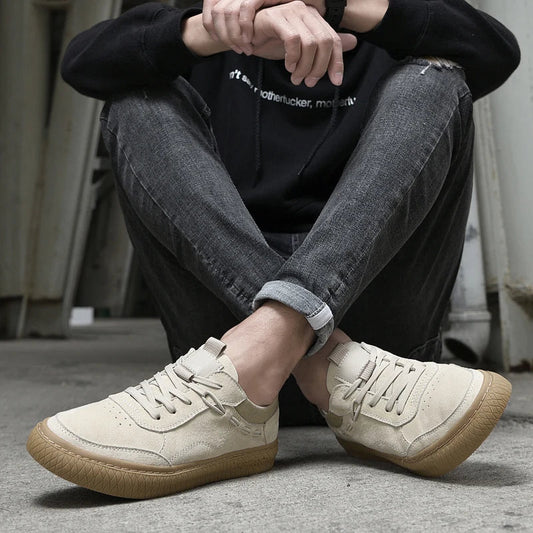 Casual suede men sneakers - maxon 0