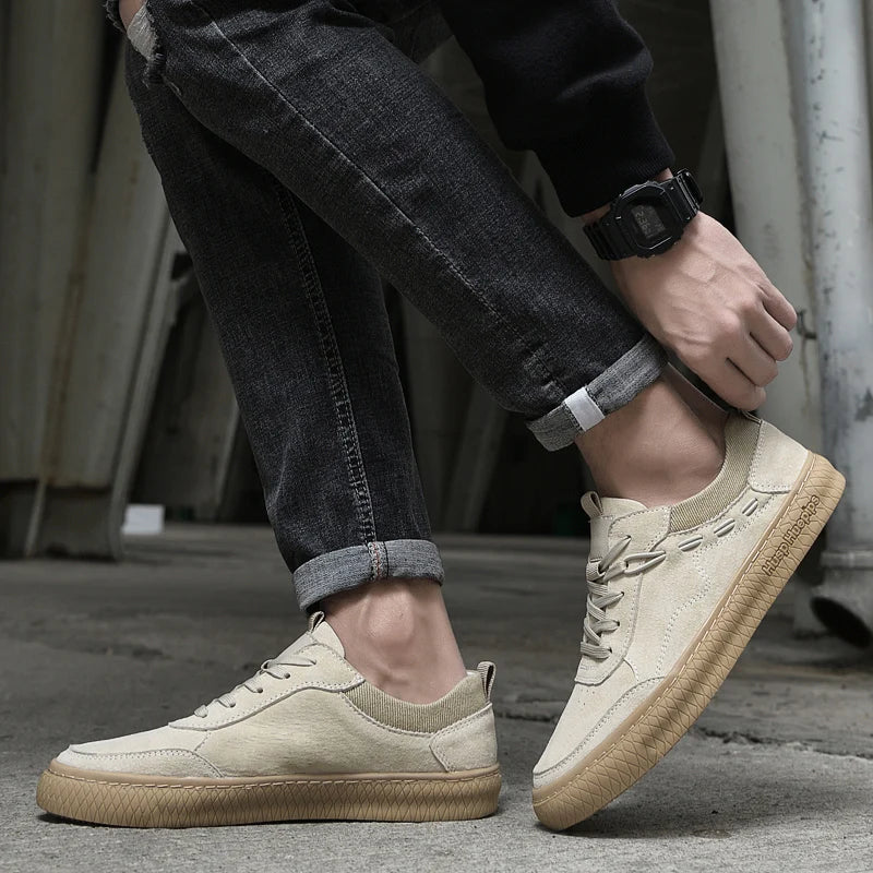 Casual suede men sneakers - maxon 3