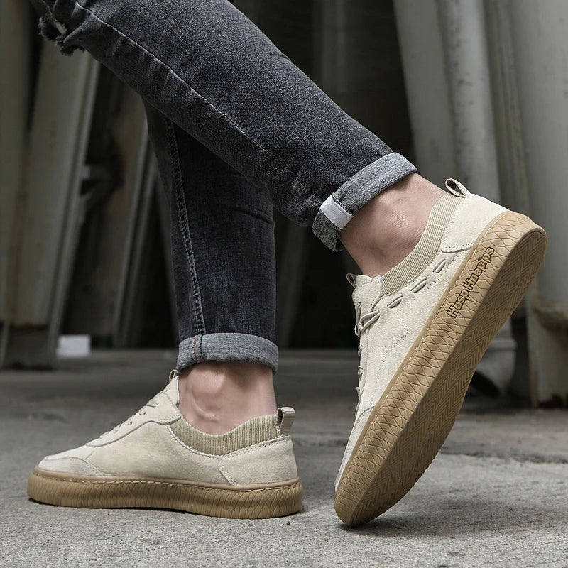 Casual suede men sneakers - maxon 4