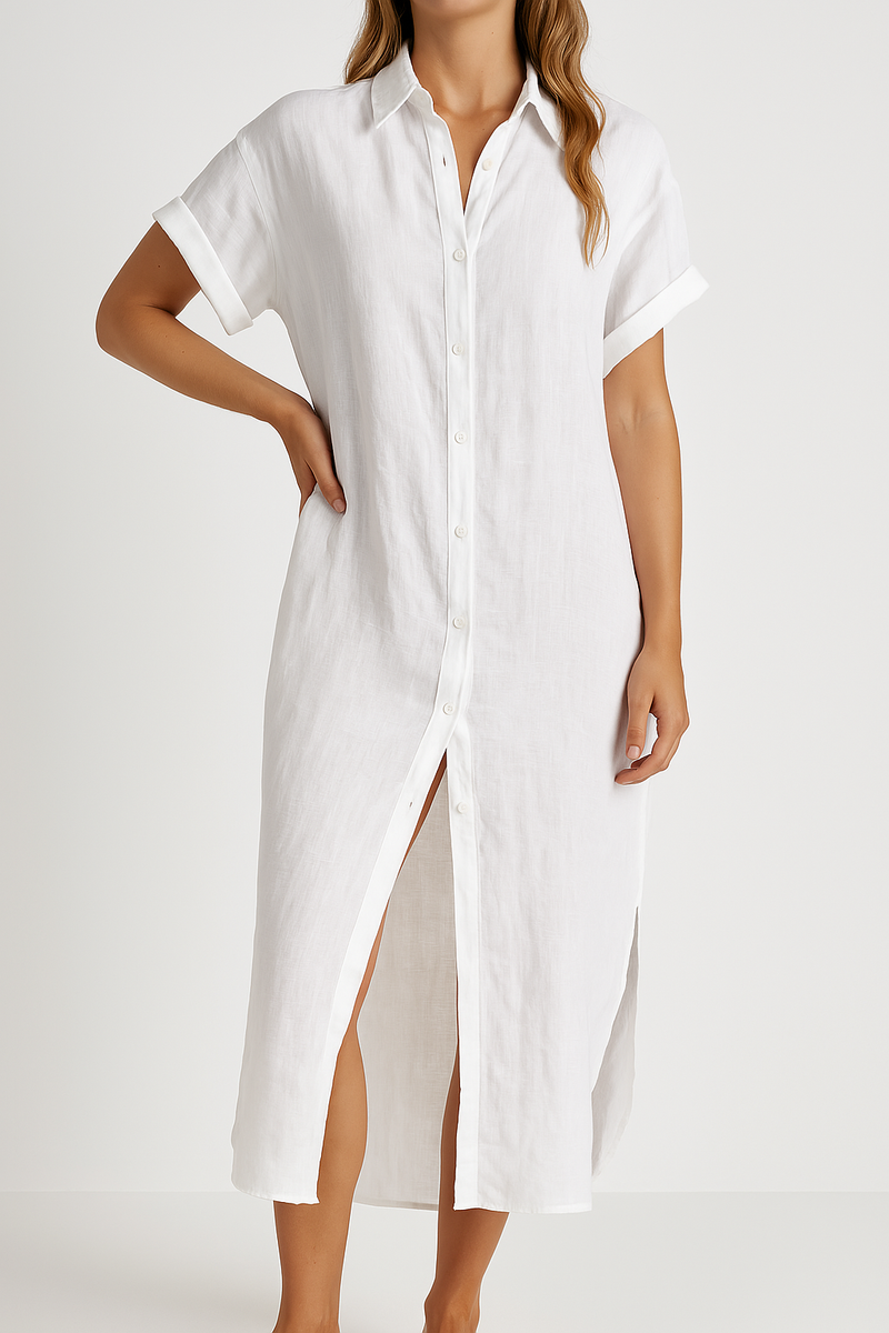 Elira – Flowing Shirt Women's Dress