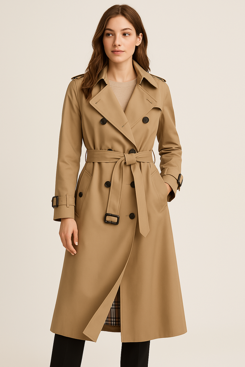 Lara – Women's Double Button Trench Coat