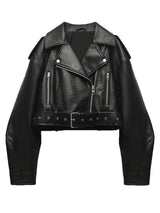 Claudia | Classic faux leather jacket 0
