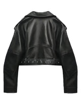 Claudia | Classic faux leather jacket 1