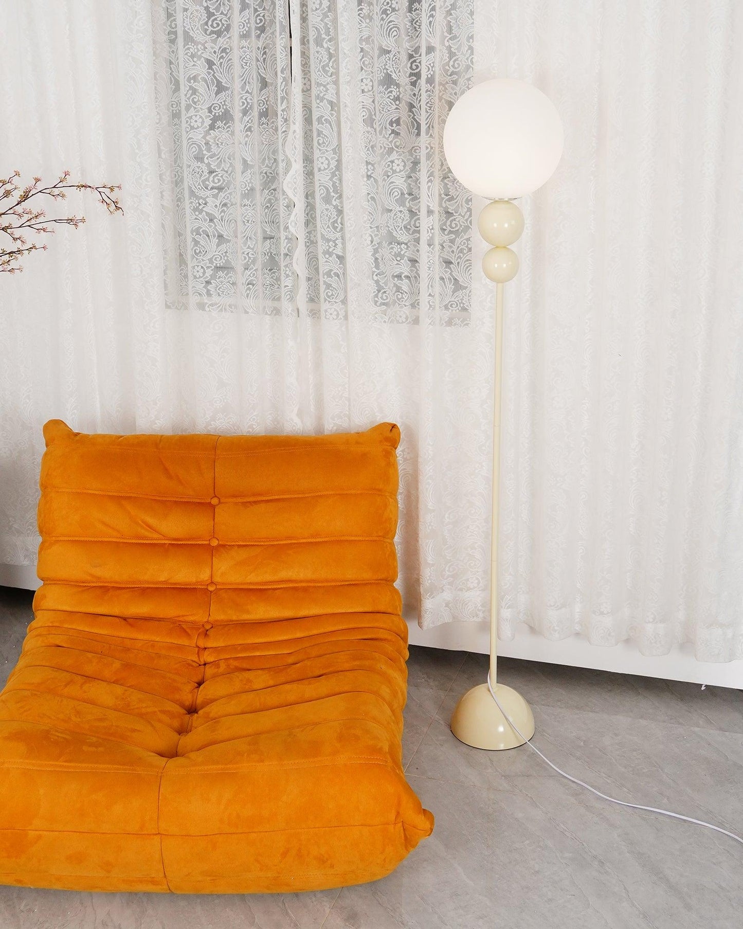 ClaraGlow - Modern LED Floor Lamp