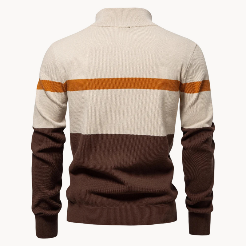 Lukas – Classic Men's Cotton Crewneck Sweater