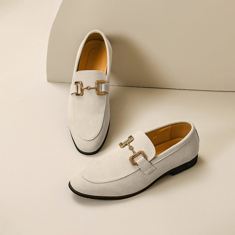 Luca – Men's Suede Slip-On Loafers