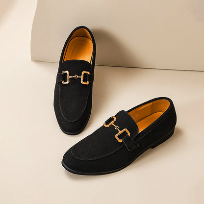 Luca – Men's Suede Slip-On Loafers