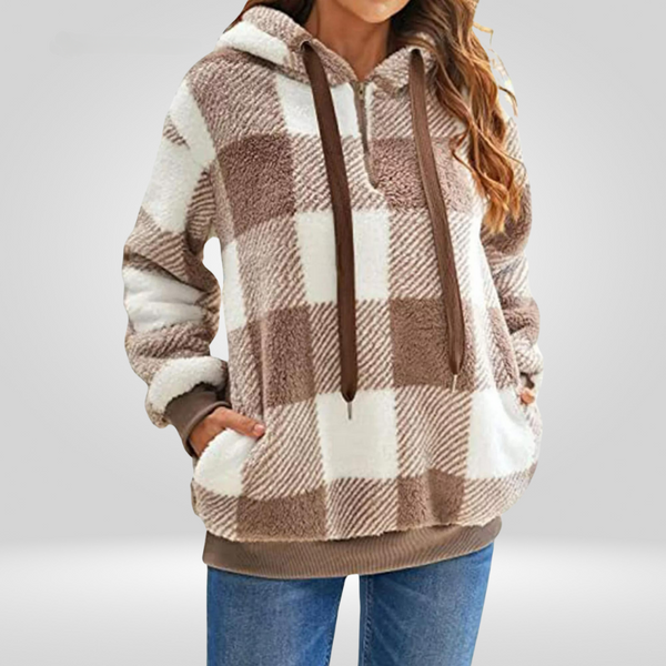 Daniela | Classic half-zip hoodie 0