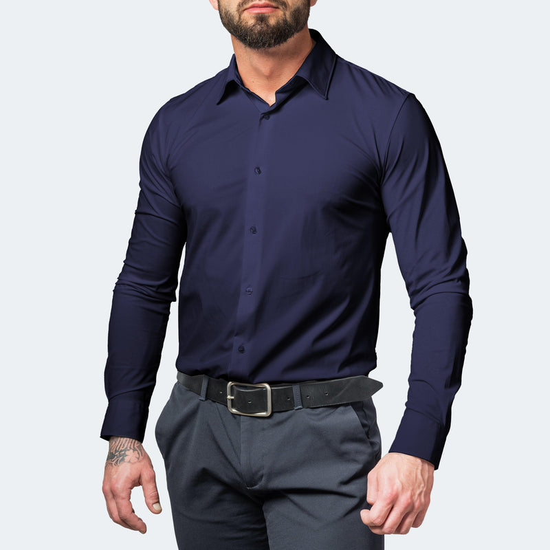 Tino – Stretch Men's Dress Shirt