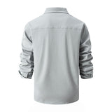 Durable Men's Casual Shirt for Work and Leisure – Stylish, Functional, Regular Fit with Pockets 1