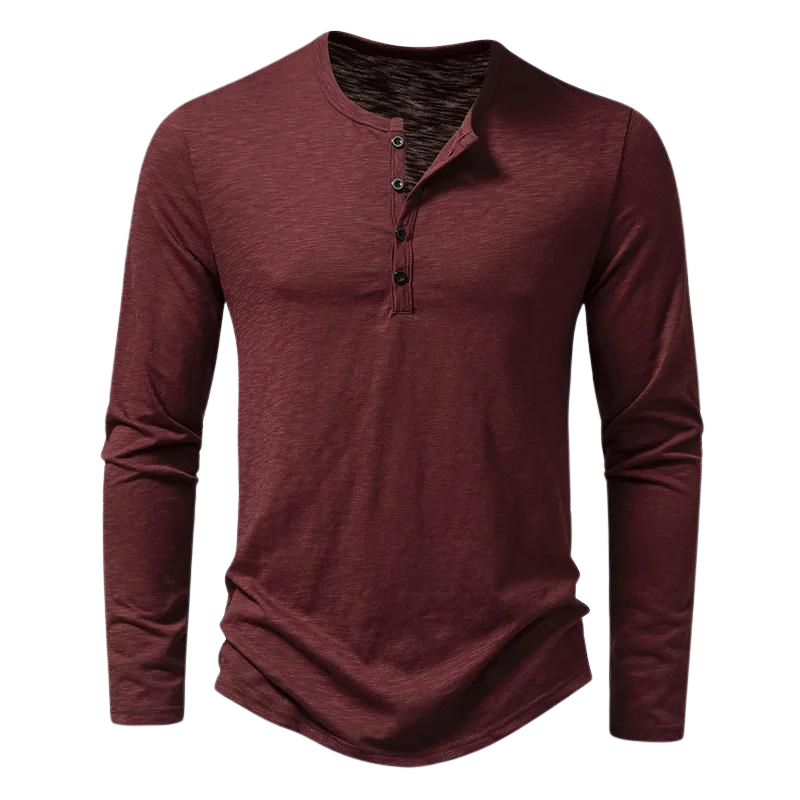Luca - Casual Men's Long-Sleeve Shirt