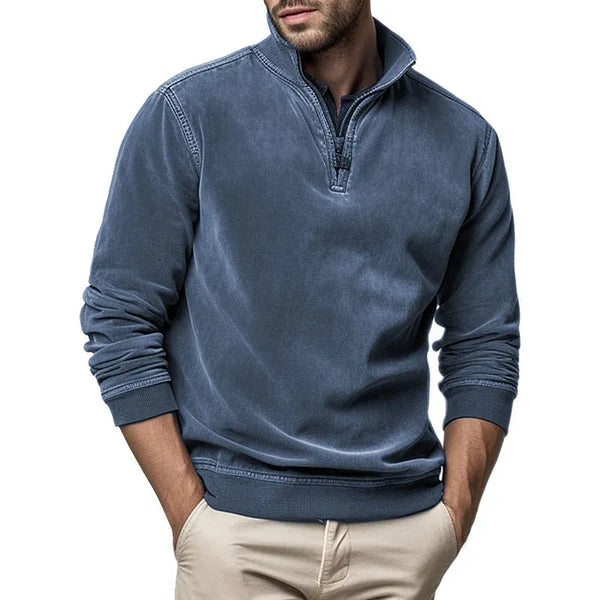 Elbert – Vintage Fleece Men's Sweatshirt