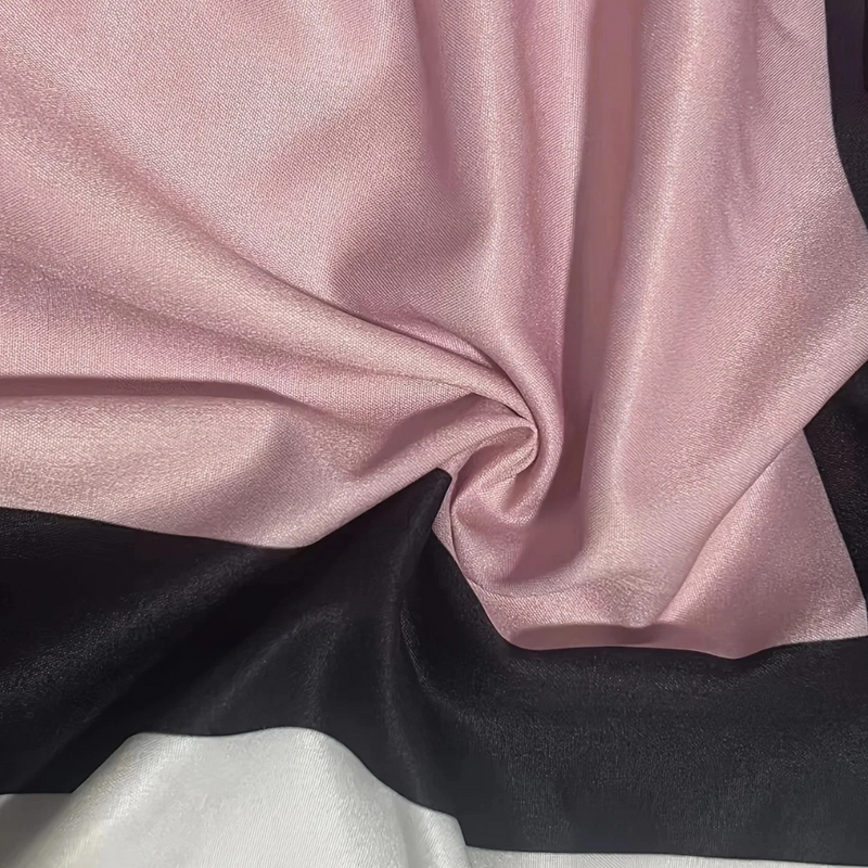 Elegant Pink Midi Dress for Women with Long Sleeves and Button Closure 5