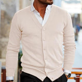 Ronan – Modern Men's V-Neck Cardigan