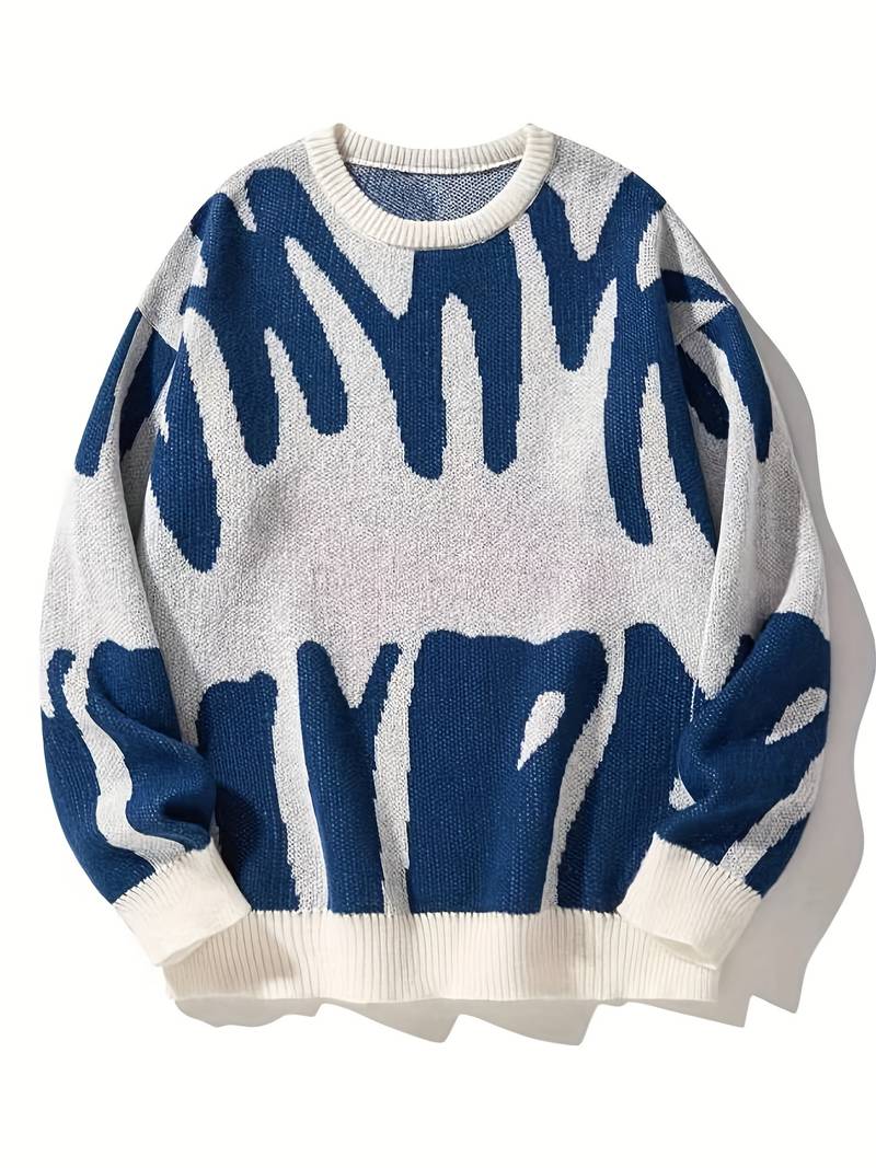 Elias – Men's Casual Cotton-Blend Pullover