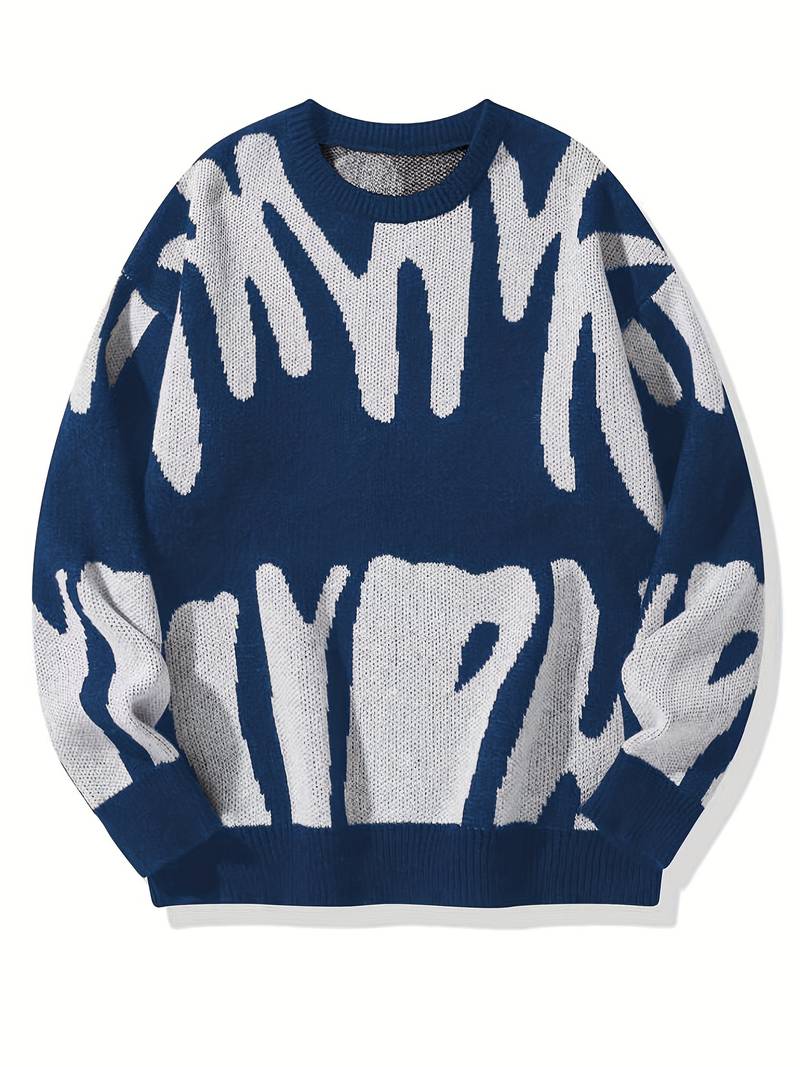 Elias – Men's Casual Cotton-Blend Pullover