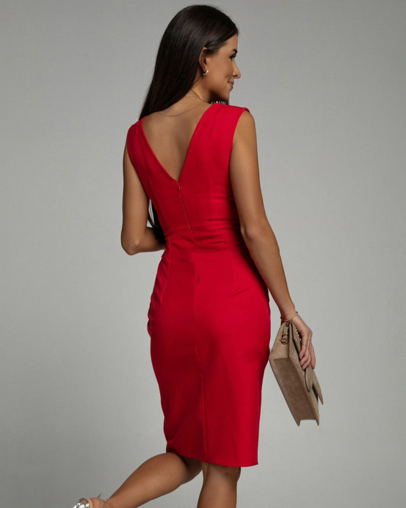 Elisa | Elegance Sleeveless Dress 8
