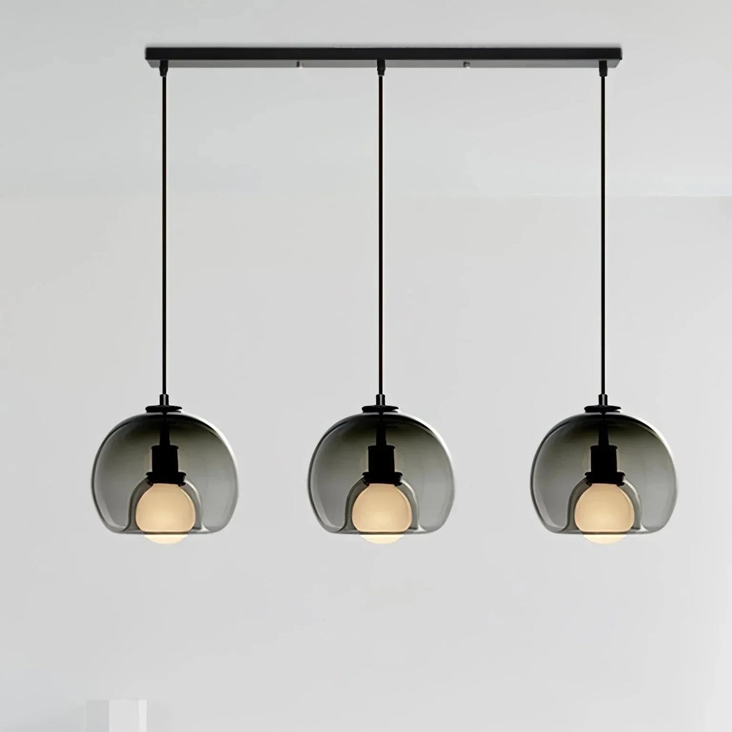 CozyNest - Elegant Black and Gold Pendant Light
