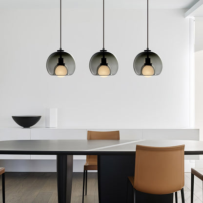 CozyNest - Elegant Black and Gold Pendant Light