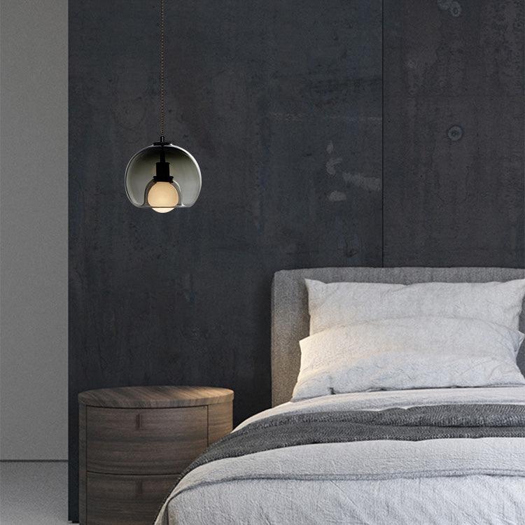 CozyNest - Elegant Black and Gold Pendant Light