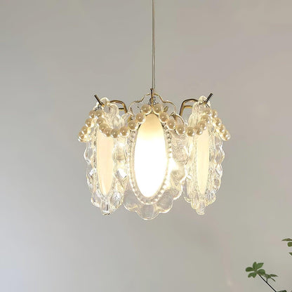 Lumiéra - Floral Glass Pendant Light
