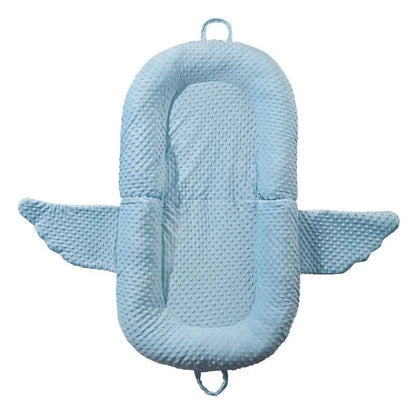 Nestly - Cozy Baby Lounger with Angel Wings