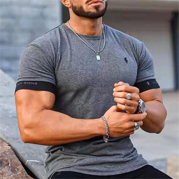 Gerhard | Muscle Fit T-Shirt with Short Sleeves 0
